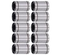 Jeanoko Roulement à Mouvement Linéaire, Roulement Linéaire en Acier Inoxydable avec Mouvement Fluide à Faible Bruit pour Imprimantes 3D CNC Banc D'essai de Rechange