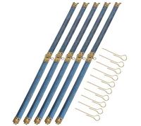 Jeanoko Sac à Main Flex Frame en Métal Durable pour Sac à Monnaie, Ensemble D'accessoires Artisanaux pour Portefeuilles, Sacs à Main, Pochettes 10 Pièces 7,9 Pouces pour Les Amateurs de Bricolage