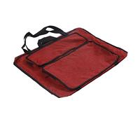 Jeanoko Sac d'art Durable, étanche, Conception de Grande capacité (Rouge) | Toile durable, pliable, polyvalente, idéale pour dessiner, protège les fournitures artistiques