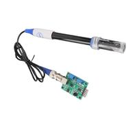 Jeanoko Sonde à électrode PH avec Module Capteur de Haute Précision | Mesure précise des liquides, compatibilité d\'entrée BNC, lectures en temps réel, outils inclus, idéal pour les