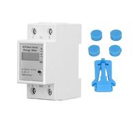 Jeanoko WiFi Smart Power Metter Switch Smart Energy Metter With Voice Control Mobile Approel Monitor 5-60A 90-250V DIN RAIL INSTALLATION