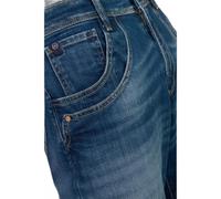 Jeans 400/28 taille haute femme Le Temps des cerises Revers N°2 Bleu 26
