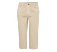Jeans 7/8Ãšme capri taille haute femme Pulz Jeans Rosita Beige 36