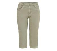 Jeans 7/8Ãšme capri taille haute femme Pulz Jeans Rosita Vert 46