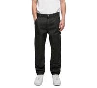 Jeans à double genouillère - URBAN CLASSICS - Noir - Coupe Regular - Taille 36 - Homme 32