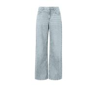 Jeans à Jambe Large pour Femmes Jeans Baggy pour Femmes Jeans Amples Pantalons en Denim Pantacourt Jean Femme Grande Taille Jeans Femme (BU1, XL)
