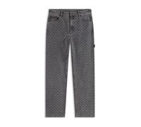 Jeans Ã motif monogramme Daily Paper Amba Gris S
