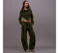 Jeans à taille mi-haute avec détails de ourlet clouté, jambe courbée et effet floqué. Idéal pour une sortie en ville l'hiver, le streetwear, l'école, sexy et chic au printemps et en été 25,26,27,28,29