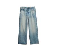 Jeans à taille mi-haute femme Superdry Bleu 34x32