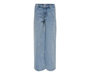 Jeans Ã©vasÃ© fille Only kids Kogcomet LB Bleu 8 ans