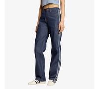 Adidas Originals Firebird Mid Rise Straight Jeans Bleu 29 / 30 Femme