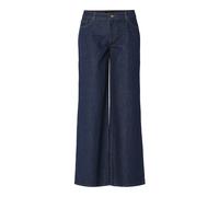 Pieces Selma Wide Leg Low Waist Jeans Bleu 28 / 30 Femme