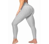 Jeans AntiCeuite Scrunch Waffe eggings, Bubbe Texturé Taille Haute Push Up Poches Latérales Yoga Pantalon Running Collants Pus Taill 36