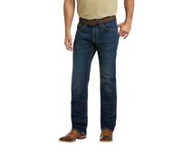 Jeans Ariat M5 Straight Stretch Remming Bleu 31x34