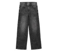 Jeans Baggy coupe décontractée taille mi-haute Jambe large effet usé enfant s.Oliver - grey/black (97z2) 13 ans