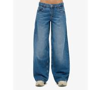 Superdry Jeans baggy femme taille basse Bleu Taille 24 Longueur 30