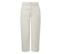 Jeans Barrel Leg Ã bords francs femme COMMA Blanc 36