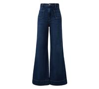 Jeans Bootcut taille haute femme QS stretch Bleu 44x32