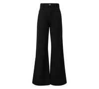 Jeans Bootcut taille haute femme QS stretch Noir 40x32