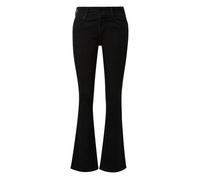 Jeans bootcut taille mi-haute femme QS Catie - grey/black 36/30
