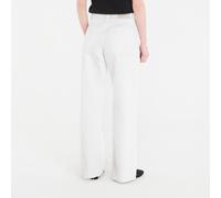 Jeans Calvin Klein Jeans The Wide Leg Raw Hem Chalk White 25
