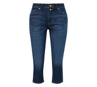 Jeans capri coupe régulière taille moyenne et jambe slim femme s.Oliver Bleu 40