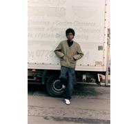 Jeans cargo baggy fuselé épais en onces Urban Classics Noir 30