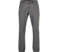 Jeans coupe ample Urban Classics Open Edge Gris 30