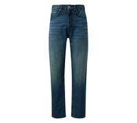 Jeans coupe dÃ©contractÃ©e taille mi-haute jambe fuselÃ©e QS Devon Bleu 38x34
