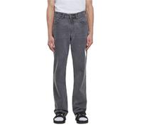 Jeans coupe droite Urban Classics Heavy Ounce Gris 36