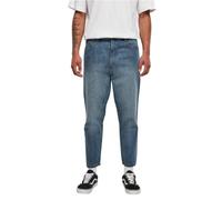 Urban Classics Cropped Tapered Jeans Bleu 32 Homme