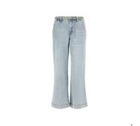 Jeans crop jambe large femme Guess Zoya 34/27