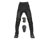 Jeans De Cyclisme Imperméables Pantalons De Moto Pour Hommes Tissu Imperméable, Facile À Conduire Sous La Pluie Avec Équipement De Protection Amovible, Pratique Et Pratique (8 Tailles, 3 Couleurs)
