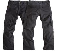 Rokker Black Jack Cargo Pantalon Textile Moto, noir, taille 34 pour homme