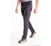 Jeans de travail - RICA LEWIS - Taille haute - Multi-poches - Twill stretch Fibreflex gris 52