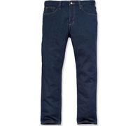 Carhartt Workwear Jean de travail stretch RUGGED FLEX STRAIGHT Bleu W34L32