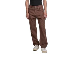 Jeans DEF May Straight Marron 38