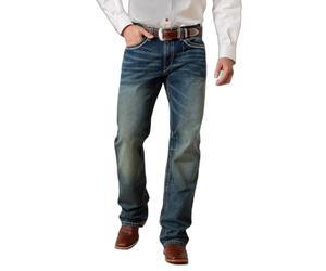 Jeans d'équitation Ariat M4 Coltrane Bleu 36x30