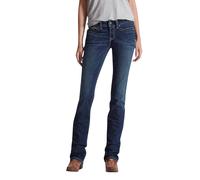 Jeans d'équitation femme Ariat R.E.A.L. Straight Icon Bleu 29xL