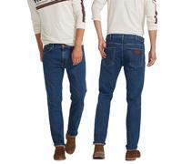 Jeans d'équitation Wrangler Greensboro Midstone Elasticizzato W15Qyi39U Bleu 32x34