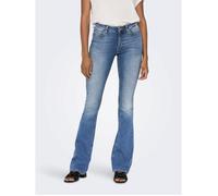 ONLY Onlblush Mid Flared DNM TAI467 Femme Jean Bleu W28L32