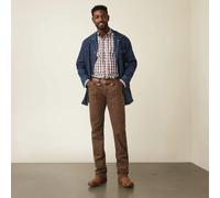 Jeans droit Ariat M7 Grizzly Marron 31x34