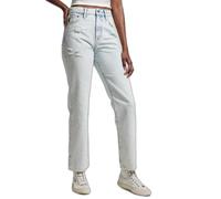 Superdry Vintage High Rise Straight Jeans Bleu 32 / 32 Femme