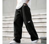 Jeans droits décontractés, style mode de rue, imprimé lettres, pour usage quotidien et déplacements, pour hommes L,M,S,XL,XXLLettresJean