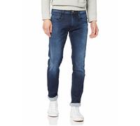 Jeans Droits - Replay - Homme - Bleu Uni - Taille Standard - 5 Pockets Stretch 30/32