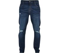 Urban Classics Distressed Stretch Jeans Bleu 36 Homme