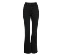 Jeans Evasé femme Pulz Jeans Becca Bootcut Noir 33x30