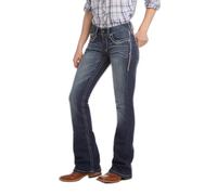 Jeans femme Ariat R.E.A.L. Riding Entwined Bleu 34xR