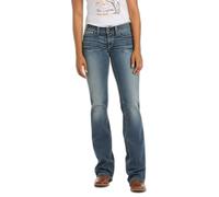 Ariat Ariat Blue Mid Rise Whipstitch Boot Jeans