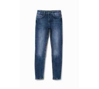Jeans femme Desigual Dinamarca - denim dark blue - 44 40
